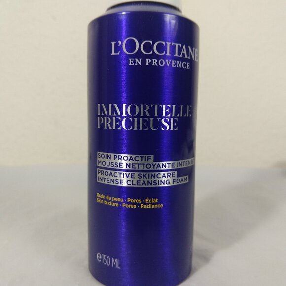 L'occitane Immortelle Precieuse Intense Cleansing Foam 150ML/5 OZ NEW - Picture 2 of 4